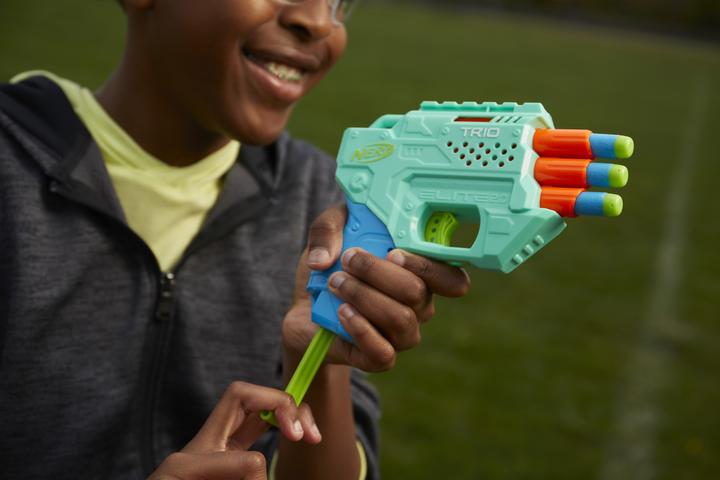 Produktbild Nerf Elite 2.0 Tactical Pack, 3er-Pack, Operator DB-2 Blaster, Trio TD-3 Blaster, Ace SD-1 Blaster
