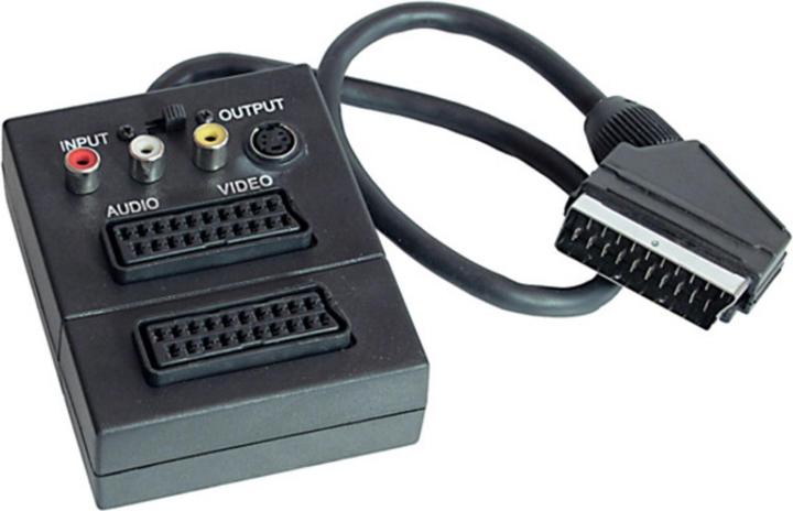Immagine prodotto Shiverpeaks Adattatore per la massima connettività S/CONN Adattatore video/audio, da spina Scart a presa Scart