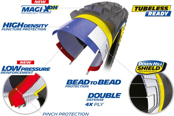 Produktbild Michelin DH 34 (27.5 x 2.40, 61-584)