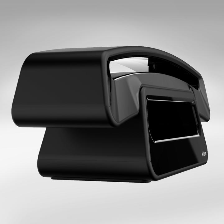 Produktbild Alcatel Epure Iconic schwarz - Einfach zu bedienendes schnurloses DECT-Design-Telefon, mit Freisprec