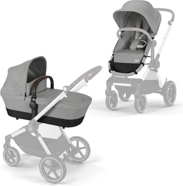 Actual product image Cybex EOS LUX SLV Stone Grey | mid grey