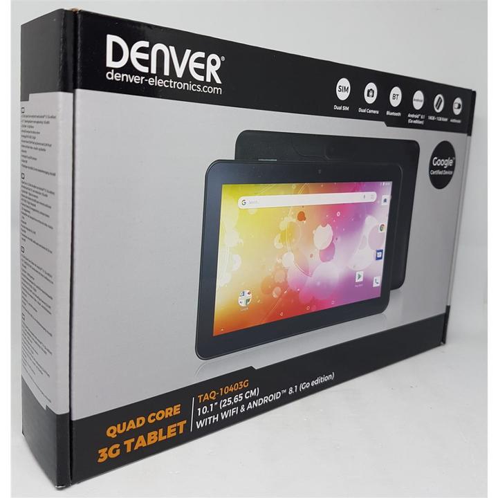 Actual product image Denver TAQ-10403G Tablet (3G, 10.10", 1 GB, Black)