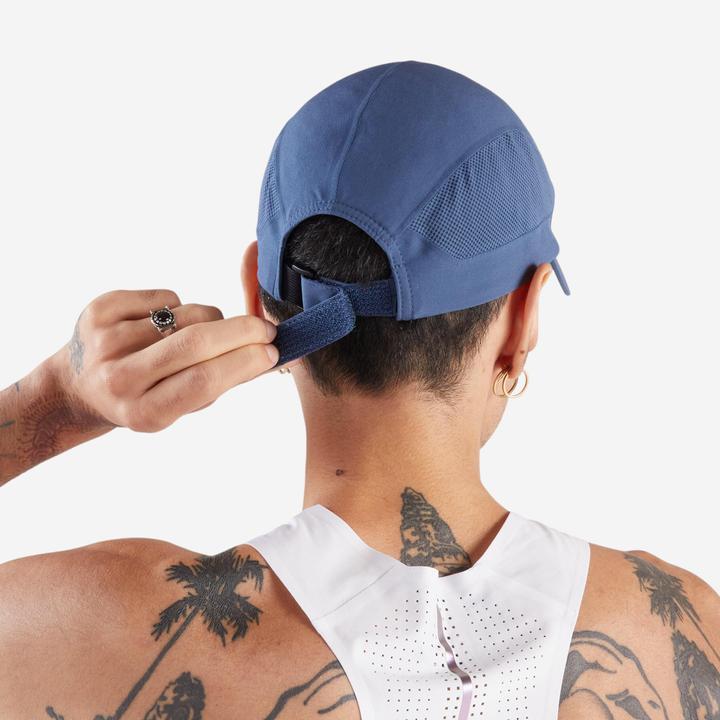 Actual product image Kiprun Lauf-Cap Schirmmütze - V2 blau