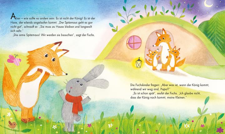 Produktbild Familie Fuchs freut sich auf den König (Deutsch, Suzy Senior, 2022)