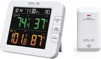 Produktbild Explore Scientific Explore Wsh-4102 Barometer Wetterstation mit Uhr