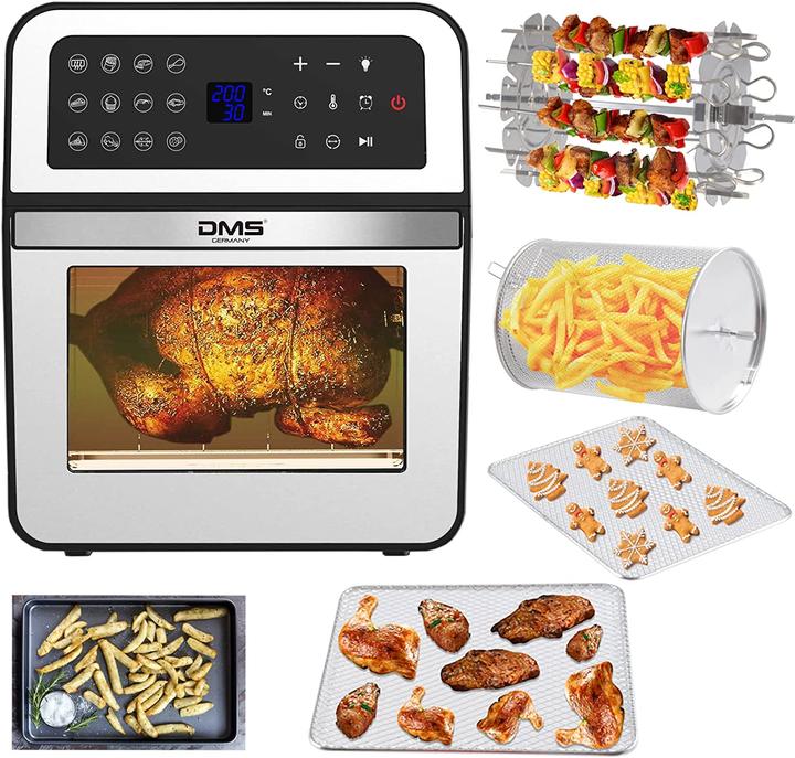 Produktbild DMS XXXL 12 Liter Heissluftfritteuse Fritteuse