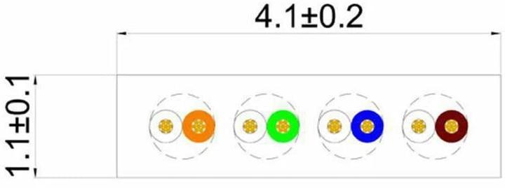 Produktbild Wirewin Netzwerkkabel (UTP, CAT6, 0.75 m)