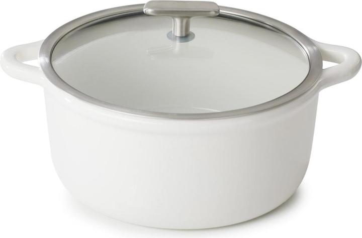 Revol Bombance Round Indu. casser. 26 cm Alab. White + glass Indu. (26 cm, Pot)