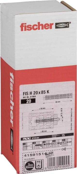 Immagine prodotto Fischer Manicotti di ancoraggio a iniezione FIS HK (1 pz.)