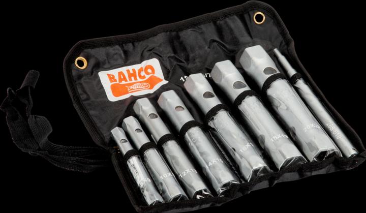 Actual product image Bahco Set of hexagonal pipe socket spanner set no. 1936 M (9 mm, 19 mm, 17 mm, 22 mm, 15 mm, 11 mm, 13 mm)