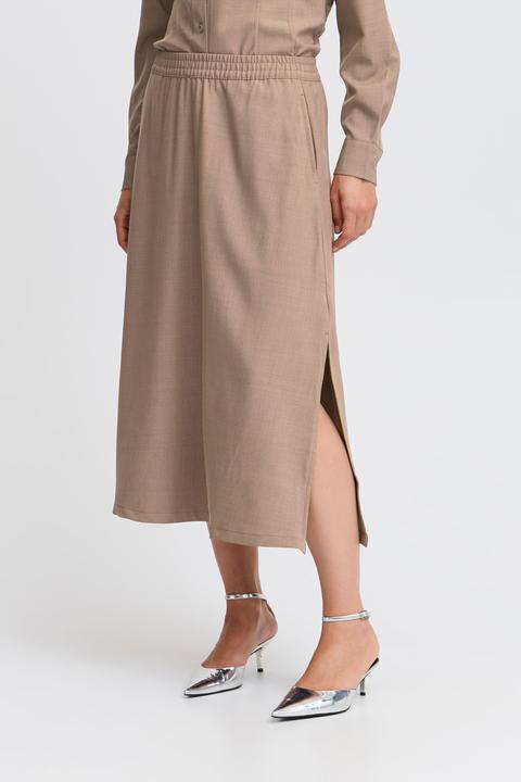 Actual product image B.young BYMMMIDDE LONG SKIRT 20815546 (40)
