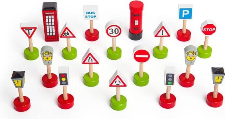 Actual product image Bigjigs Signs Pack