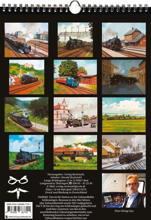 Image du produit Eisenbahnbilder Deutschland 2026 (Allemand)