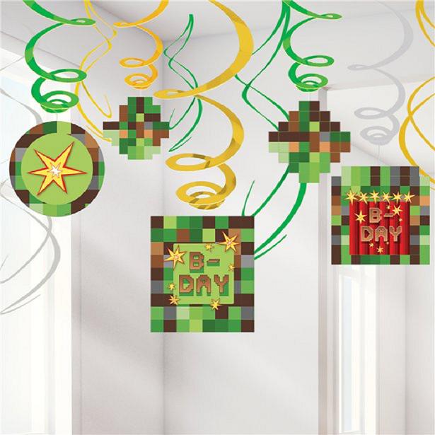 Actual product image Amscan Décorations Anniversaire Minecraft