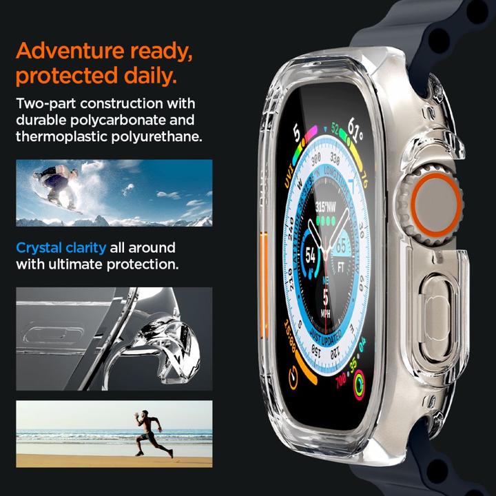 Produktbild Spigen Ultra Hybrid Apple Watch Ultra 49mm przezroczysty/crystal clear ACS05459