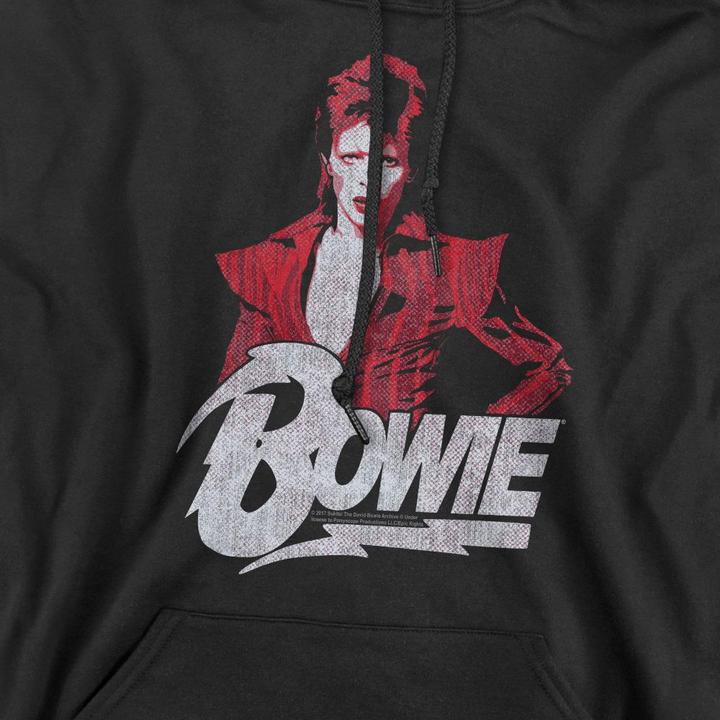 Immagine prodotto David Bowie Diamond Felpa con Cappuccio Uomo (XXL)