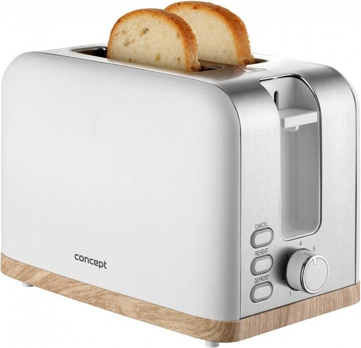 Produktbild Concept Toaster Elwood weiss TE2015 (EU-Stecker)