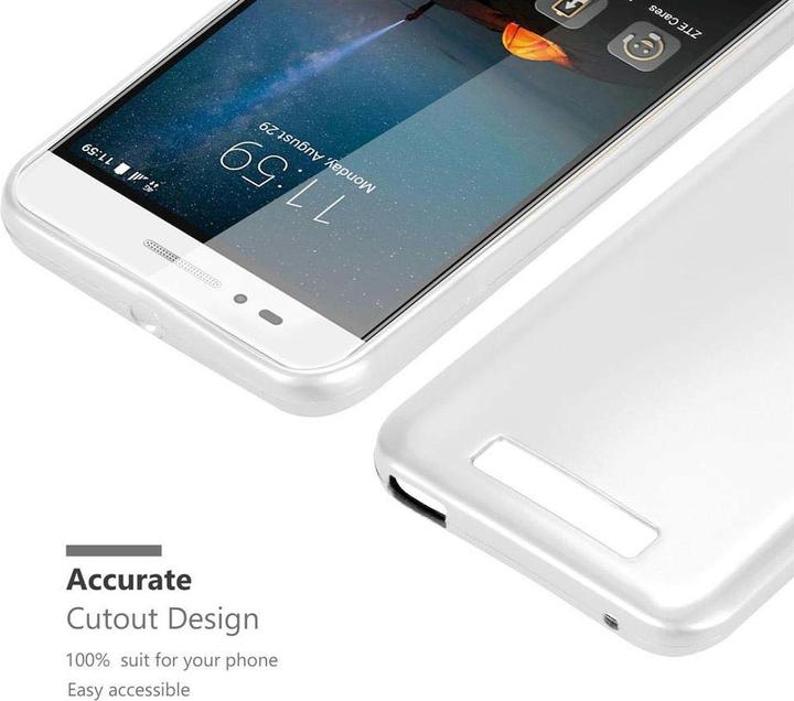 Actual product image Cadorabo TPU Matt Metallic Cover (ZTE Blade A612)