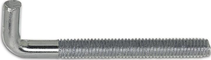 Produktbild Lüsebrink Schraubhaken (Hackenschraube) mit metrischem Gewinde ø M 6x60 mm verzinkt (0.05 m)