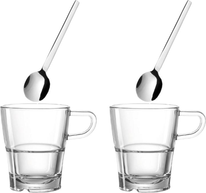 Immagine prodotto Leonardo Set di tazze Senso 4 pezzi. (170 ml, 2 x)