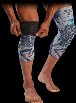Produktbild McDavid Beinstulpe "Hexforce" (S, Knieschoner, Paar)