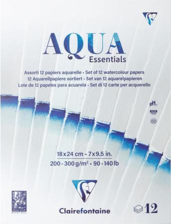Produktbild Clairefontaine Aquarellpapier (300 g/m², 12 x)