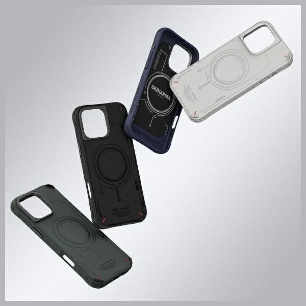 Produktbild Skinarma case Mecha iPhone 16 Pro 6.3" Magnetic Charging black (Apple iPhone 16 Pro)