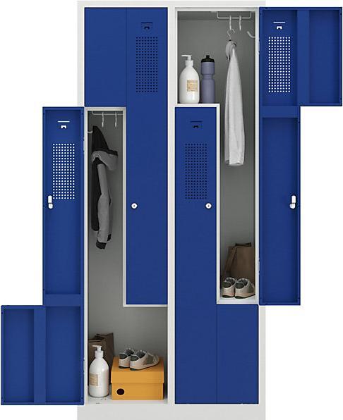 Produktbild eurokraft basic Z-Schrank (80 cm, 180 cm)
