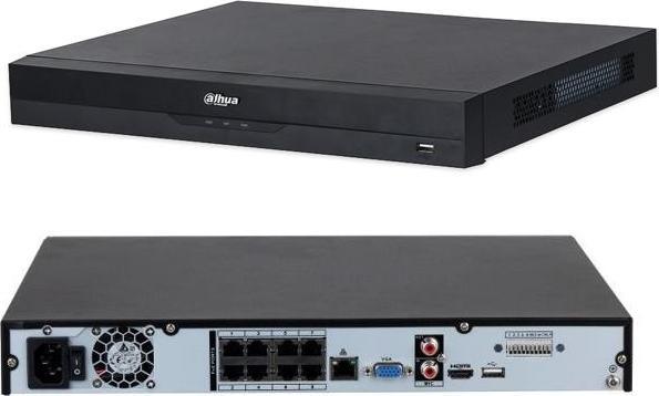 Dahua NET VIDEO RECORDER 8CH 8POE/NVR4208-8P-EI (Network Video Recorder (NVR))