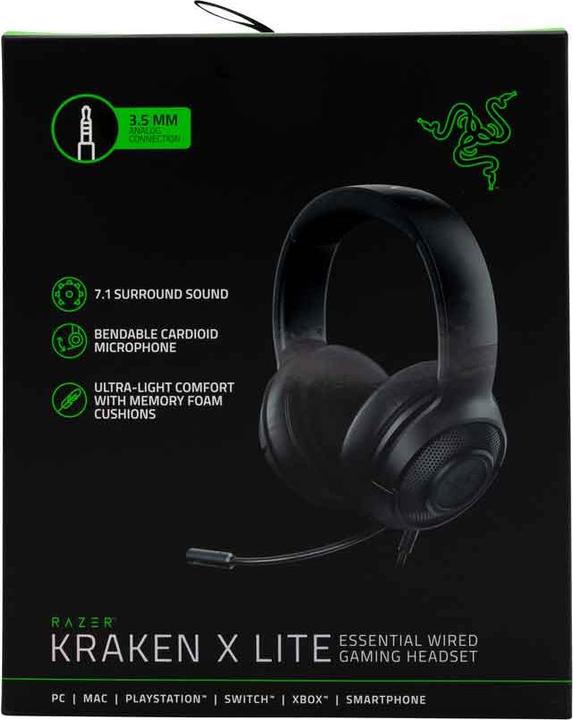 Produktbild Razer Kraken X Lite (Kabelgebunden)