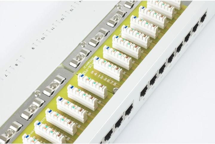 Produktbild equip 19" Patchpanel: 16 Port, 1HE, grau