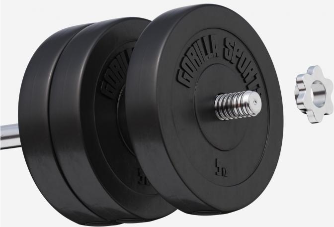 Produktbild Gorilla Sports Hantelscheiben (6 x 5 kg)