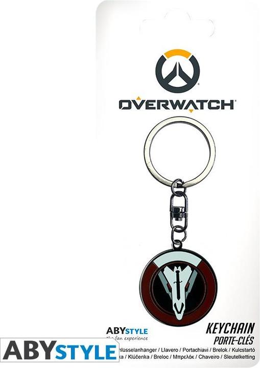 Actual product image ABYstyle OVERWATCH - Keychain Blackwatch X4
