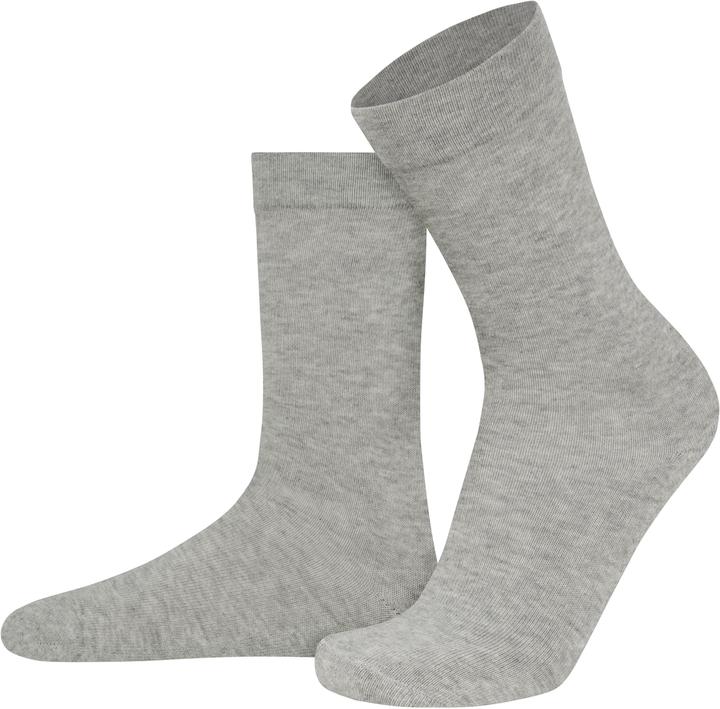 Actual product image Normani 6 pairs of health socks with comfort cuff and towelling sole - 9191 (pack of 6, 39 - 42)