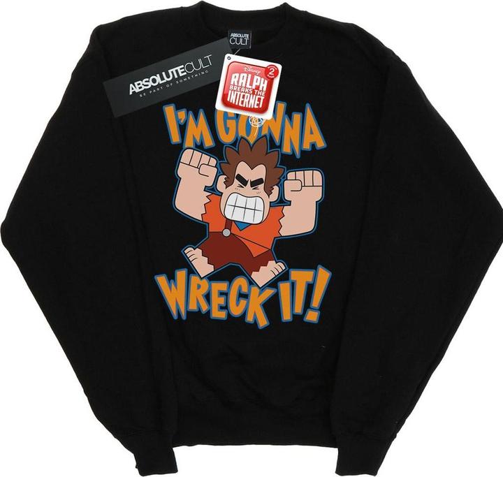 Disney Wreck It Ralph I'm Gonna Wreck It Sweatshirt Mädchen