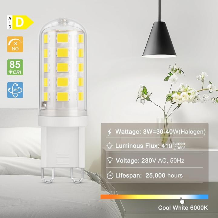 Actual product image LS LED G9 Smart-Look (G9, 3 W, 480 lm, 1 x, D)