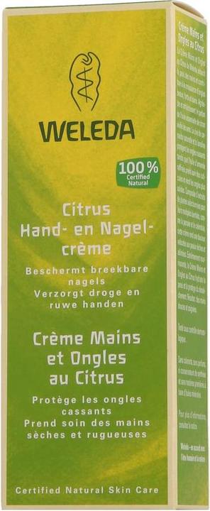 Actual product image Weleda Citrus Hand And Nail Cream (50 ml)