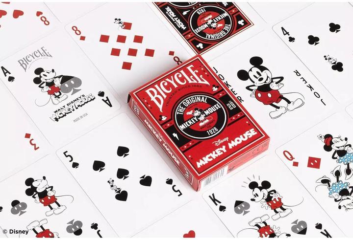 Actual product image Bicycle Classic Mickey (English)