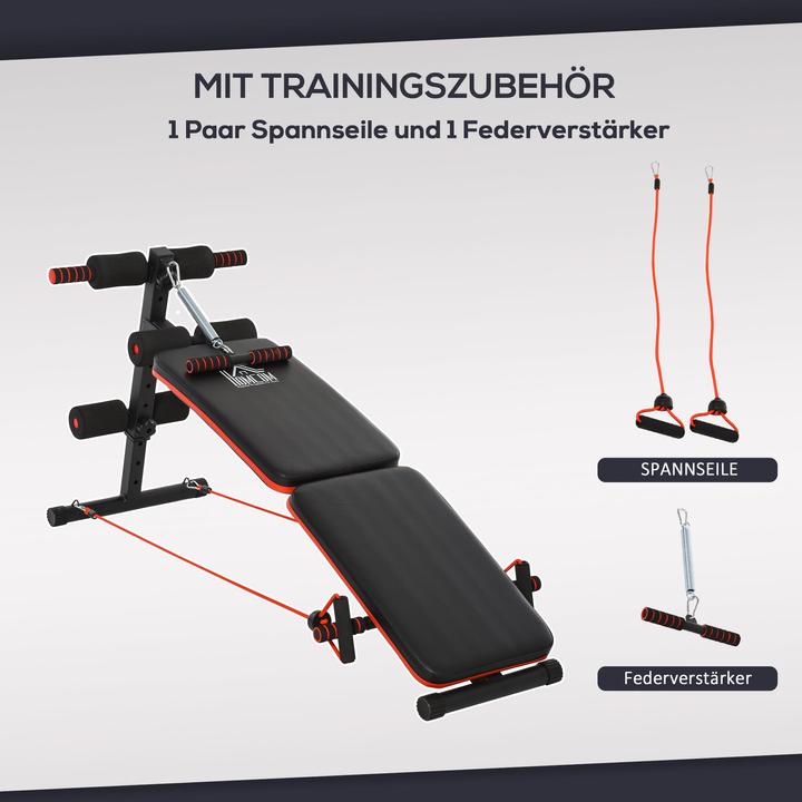 Produktbild Homcom Multifunktionale Trainingsbank verstellbar und klappbar