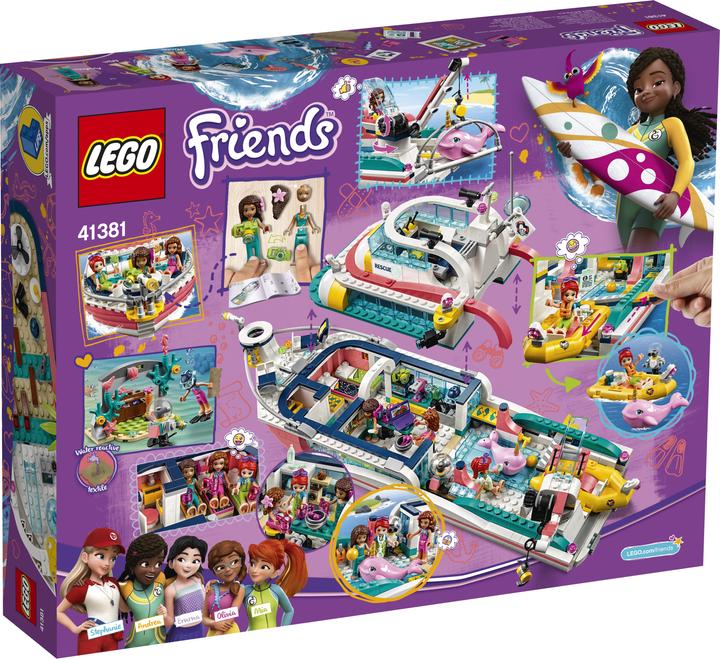 Image du produit LEGO Bateau de mission de sauvetage (41381, LEGO Friends)