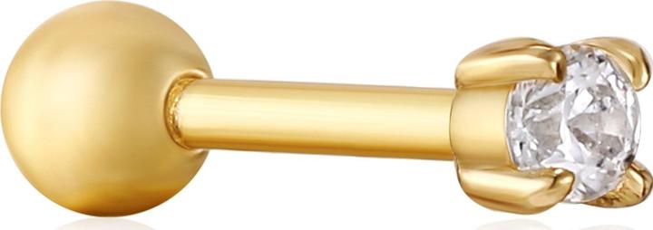 Ania Haie Ohrstecker Sparkle Barbell 925 Sterling Silber (925er Silber)