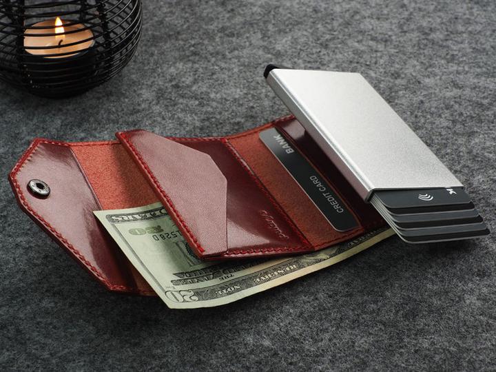 Actual product image Pularys Wallet PORTER GO Credit card holder