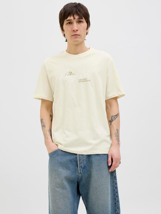 Actual product image Jack & Jones Gedruckt Rundhalsausschnitt T-shirt T-shirt (L)