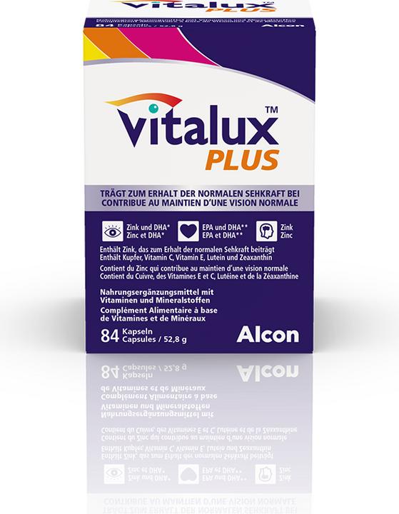 Energie-Label Vitalux Plus Kaps (84 Stück, Kapseln, 98 g)