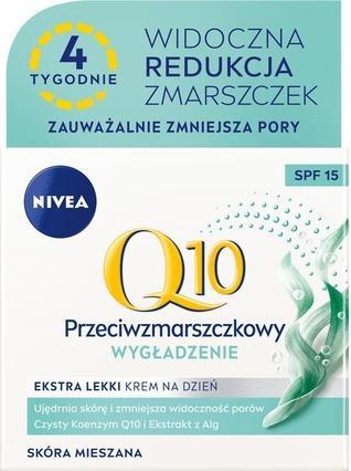 Produktbild NIVEA Q10 Power Anti-Falten Feuchtigkeitsspendende Tagescreme für Mischhaut 50ml (50 ml, Tagescreme, SPF 15)