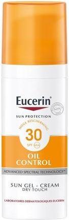 Actual product image Eucerin Oil Control Gel-Cream SPF 30 (Suntan cream, SPF 30, 50 ml)