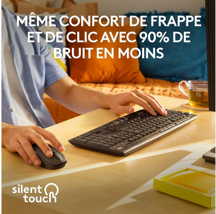Produktbild Logitech MK295 Silent (US, Kabellos)