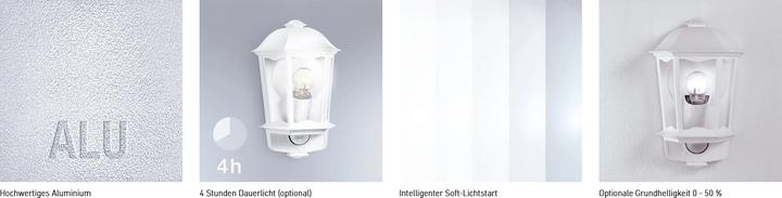 Actual product image Steinel Exterior wall light with movement (E27, IP44)