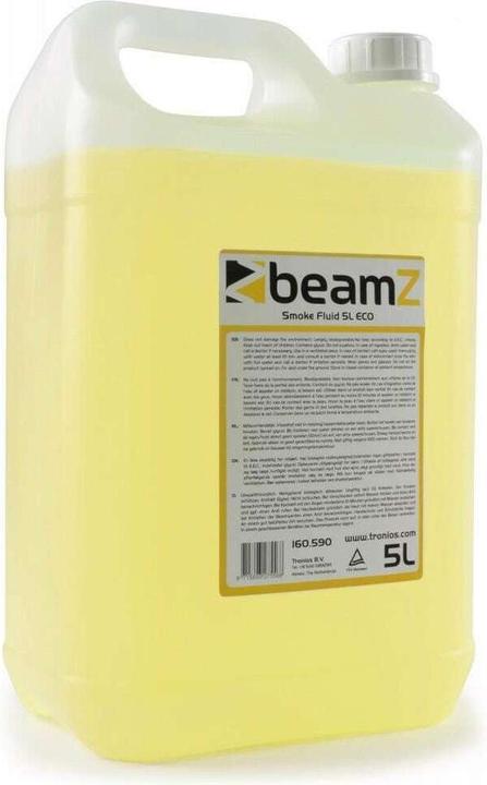 BeamZ Fluido per nebbia 5L ECO Giallo chiaro (Liquido nebulizzato)