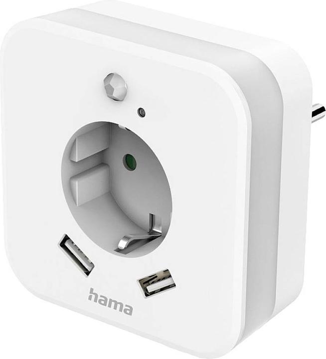 Produktbild Hama 00223498 LED-Nachtlicht mit Bewegungsmelder LED Tageslichtweiss Weiss